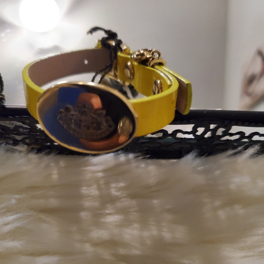 Juicy culture colorful charm bracelet
